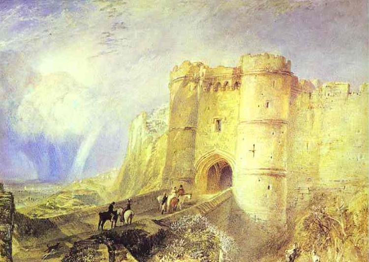 J.M.W. Turner Carisbrook Castle Isle of Wight oil painting image